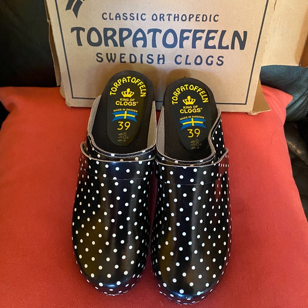 Polka Dot Clogs
